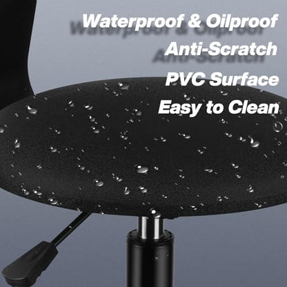 Shop Stool with Backrest