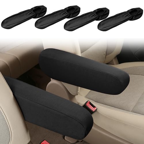 4PC Car Front Seat Armrest Covers