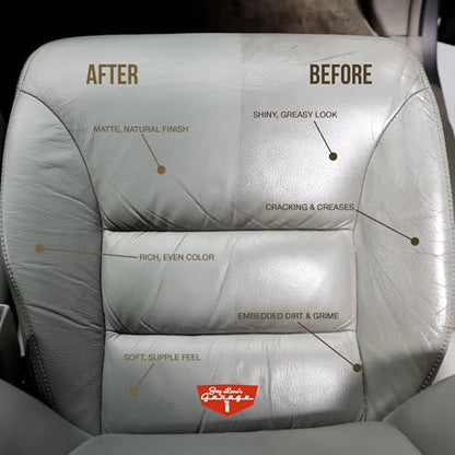 Leather Cleaner and Conditioner for Car Interior