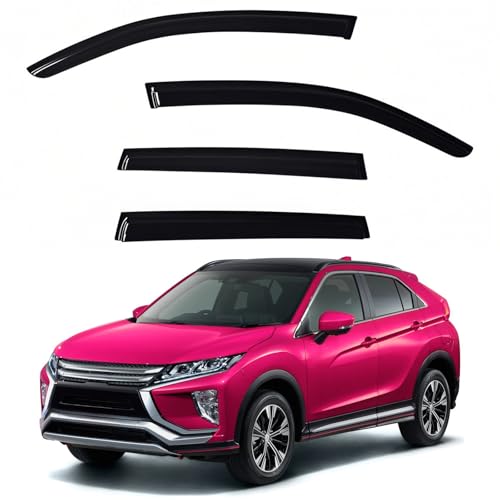 Window Visors Rain Guards Fits 2018 (4 Count)
