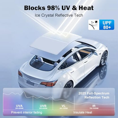 Sunshade for Tesla Model Y Juniper 2025