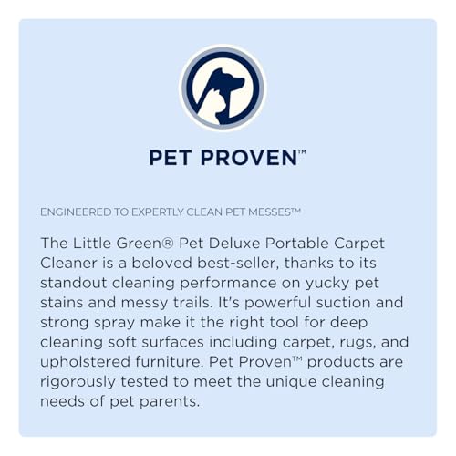 Little Green Pet Deluxe Portable Carpet Cleaner