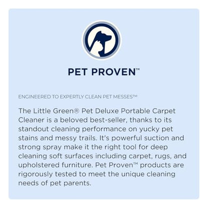 Little Green Pet Deluxe Portable Carpet Cleaner