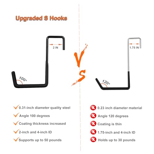 4 Pcs Rafter Hooks