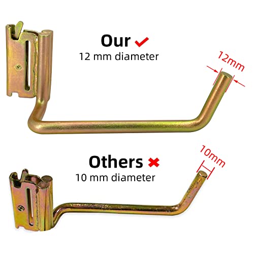 2 Pack E Track Heavy Duty Shovel Hanger (2 Count)