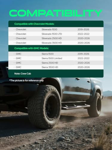 5 Inch Running Boards for Chevy & GMC