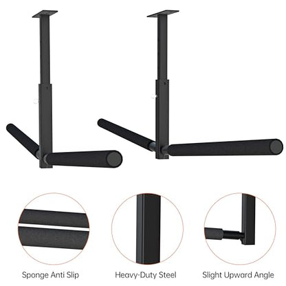Double Ladder & Kayak Ceiling Storage Rack