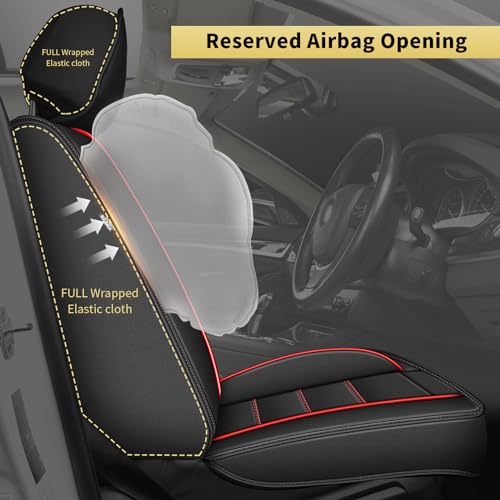 Custom Fit for Ford Ranger Seat Covers 2026 2025 (5 Count)