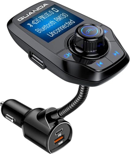 FM Transmitter Bluetooth 5.3 for Car