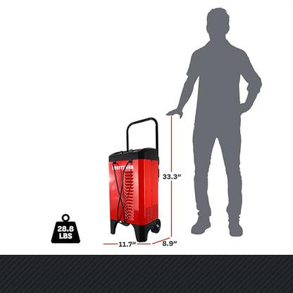 Wheeled 6A Car Battery Charger & Maintainer