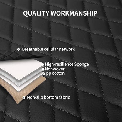 Faux Leather Full Set Car Seat Covers