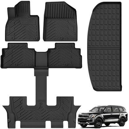 Floor Mats & Cargo Liners Fit for Kia Telluride 2025