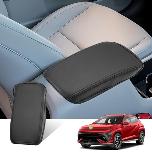 2024 2025 2026 Kona Armrest Cover for 2026 Hyundai Kona Accessories Center Console Cover 2024 Kona Armrest Cover Protector Compatible with 2024 2025 2026 Hyundai Kona SE