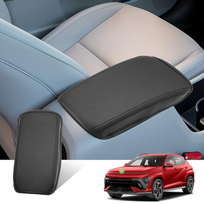 2024 2025 2026 Kona Armrest Cover for 2026 Hyundai Kona Accessories Center Console Cover 2024 Kona Armrest Cover Protector Compatible with 2024 2025 2026 Hyundai Kona SE