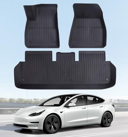 Floor Mats Fits for Tesla Model 3 2023 (3 Count)