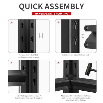 5 Tier Garage Shelving (2 Count)