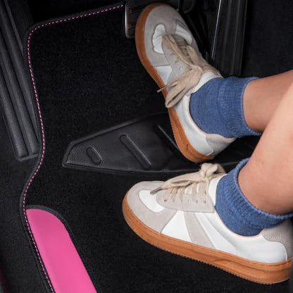 Rainbow Waterproof Universal Fit Faux Leather Car Carpet