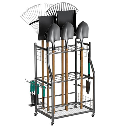 Garden Tool Organizer Stand