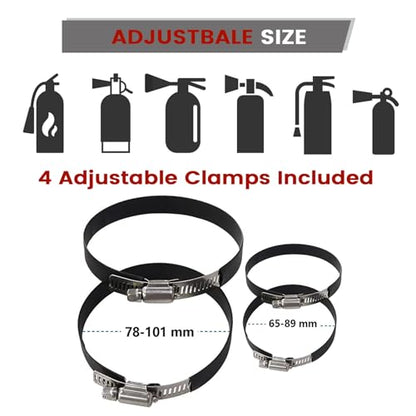 Aluminum MOLLE Panel Fire Extinguisher Mount Kit for 1