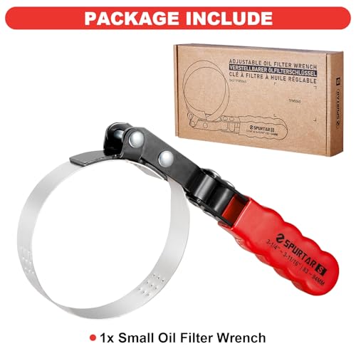 Small Oil Filter Wrench Adjustable Swivel Oil Filter Removal Tool