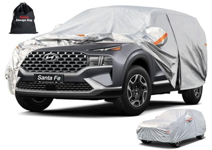 6 Layers Waterproof SUV Car Cover for Hyundai Santa Fe 2006
