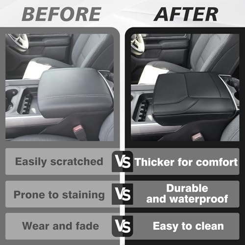 Armrest Cover for Ram1500 2500 3500 2019