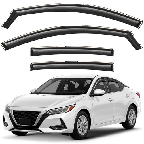 Window Deflectors Smoke Tinted in (4 Count)