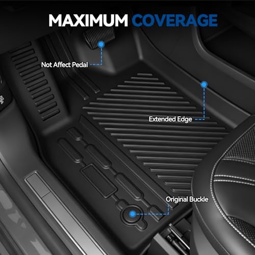 Custom Fit Floor Mats for Ford Expedition MAX 8 Seats 2025