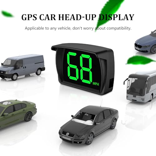 GPS Speedometer Digital Speedometer Cars Heads Up Display Y03 with Speed