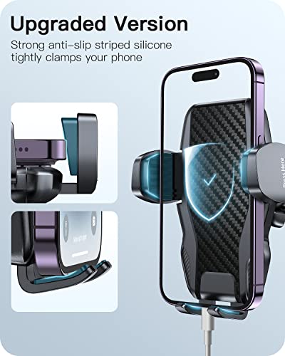Phone Holder Mount for Car Truck with 13" Gooseneck Long Arm