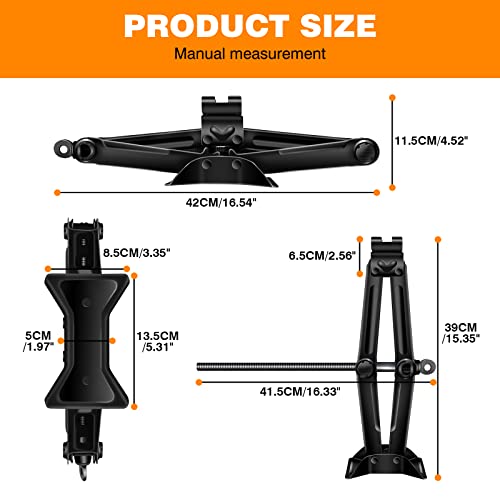 Scissor Jack Car Jack Car Scissor Jack with Hand Crank Portable Repair Tool