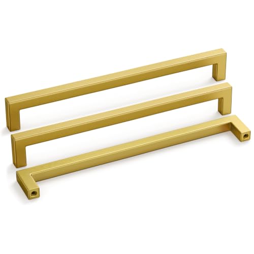 5 Pack Gold Cabinet Handles 8