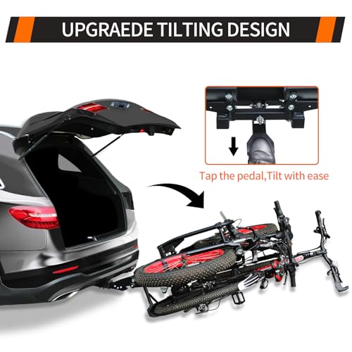 Ebike Rack with Ramp (2 Count)
