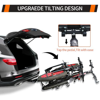 Ebike Rack with Ramp (2 Count)
