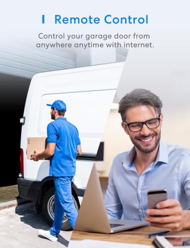 Smart Garage Door Opener Remote with External Antenna (3 Count)