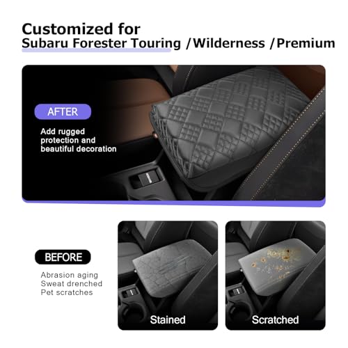 2026 Forester Center Console Cover Compatible with 2026 Forester Accessories [ONLY for Touring