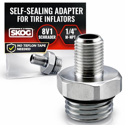 Self Sealing Tire Inflator Adapter
