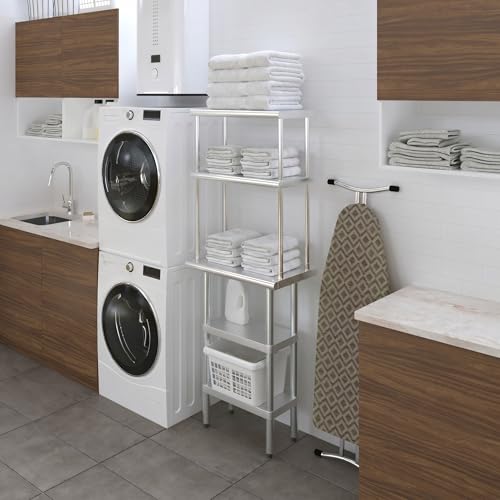 Stainless Steel Work Table with 2 Shelves and 12" Overshelf (2 Count)