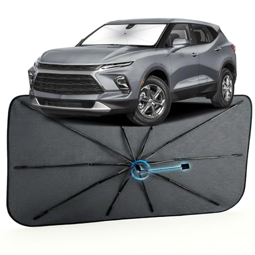 Car Windshield Sun Shade Umbrella for Chevrolet Blazer 2019