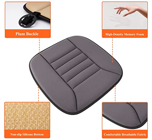Memory Foam Car Seat Cushion for Driver and Office Chair Comfort