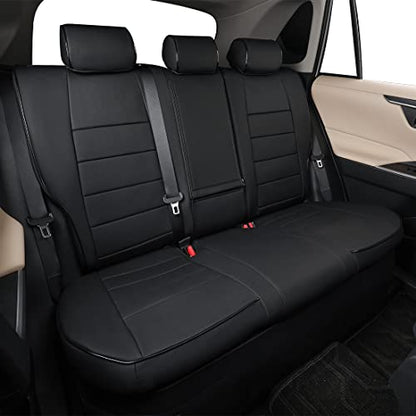 Custom Fit Tacoma Rear Car Seat Covers for Toyota Tacoma 2016 2017 2018 2019 2020 2021 2022 2023 Double Cab