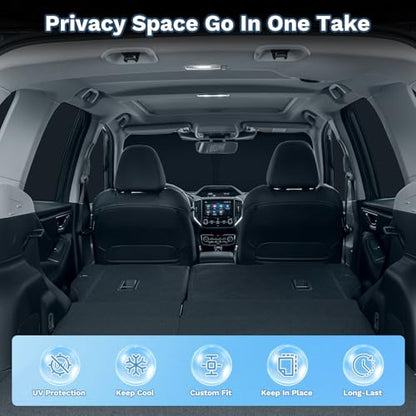 Car Window Shades for Nissan Altima Platinum 2019 (6 Count)