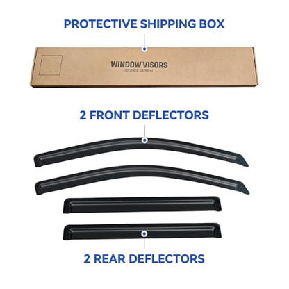 Window Visors Rain Guards for 2015
