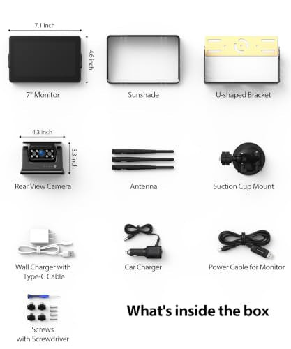 Wireless Backup Camera Solar
