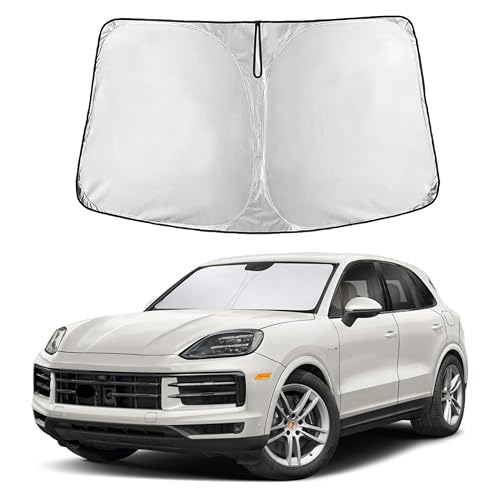 Windshield Sunshade Compatible for Porsche Cayenne 2019