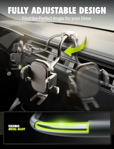 OneClick Car Phone Holder Mount for Dash Vent