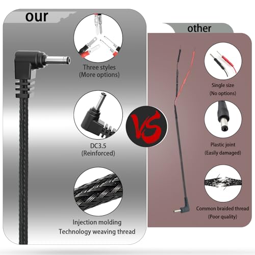 Radar Detector Hardwire Power Cord Mirror Wire Plug Tap