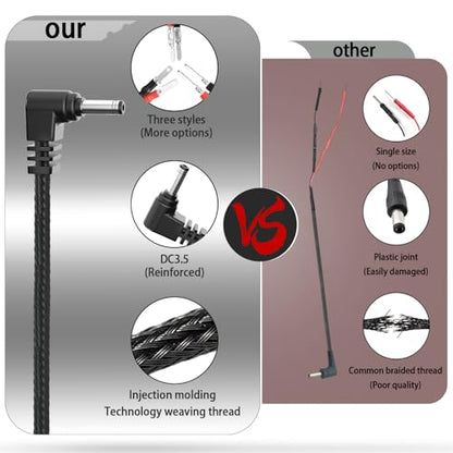 Radar Detector Hardwire Power Cord Mirror Wire Plug Tap