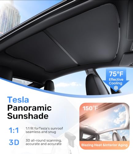 Tesla Model Y Juniper Sunshade Roof for 2025