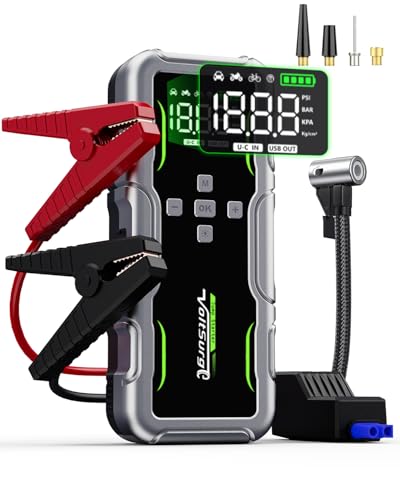 8000A Jump Starter with Air Compressor